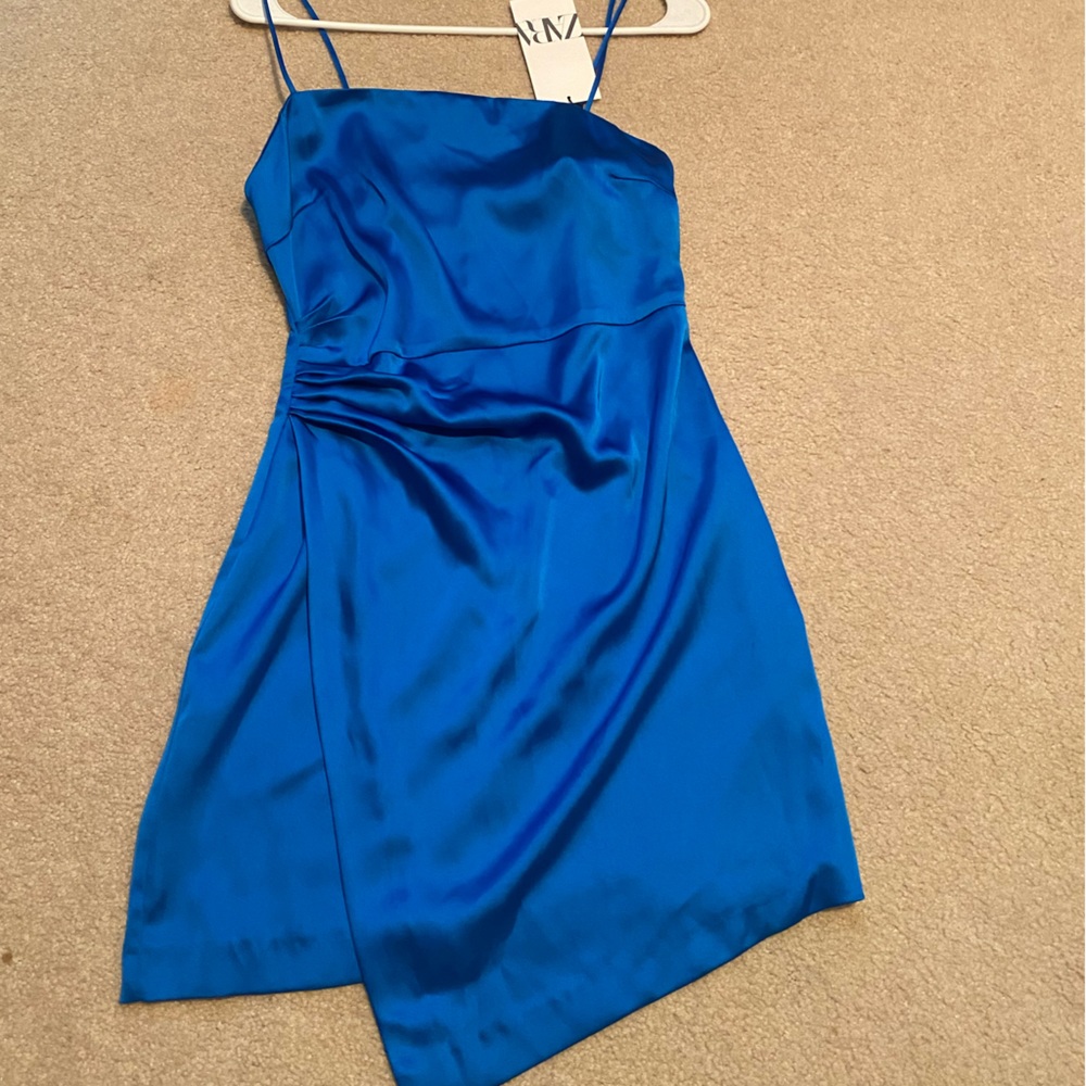ZARA Blue Dress